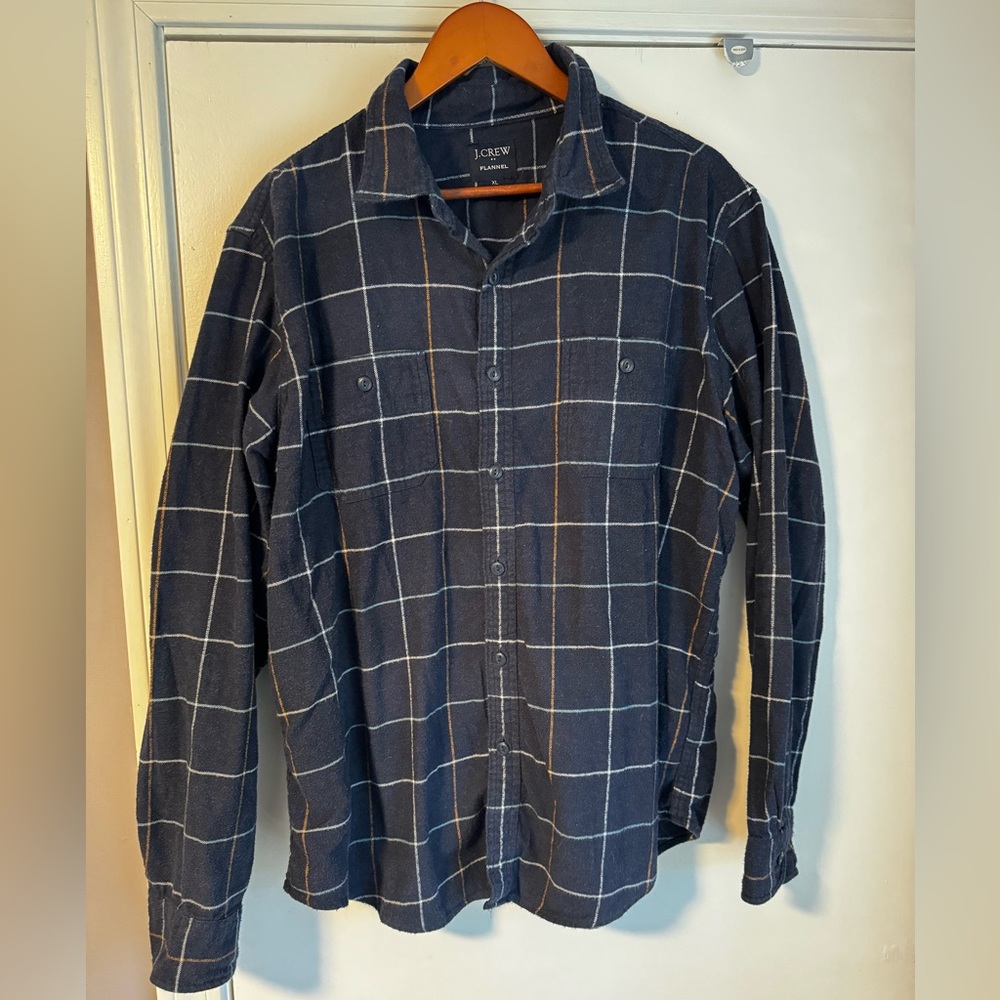 JCrew Flannel size XL